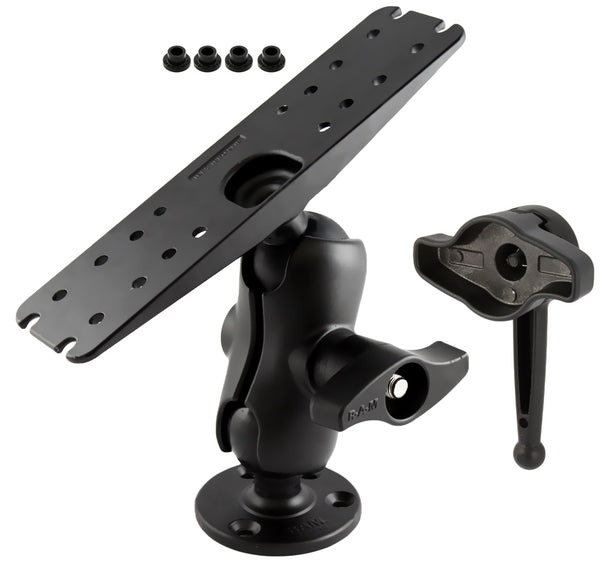 RAM® Drill-Down Ball Mount for Humminbird Helix 8-15, Solix & Apex