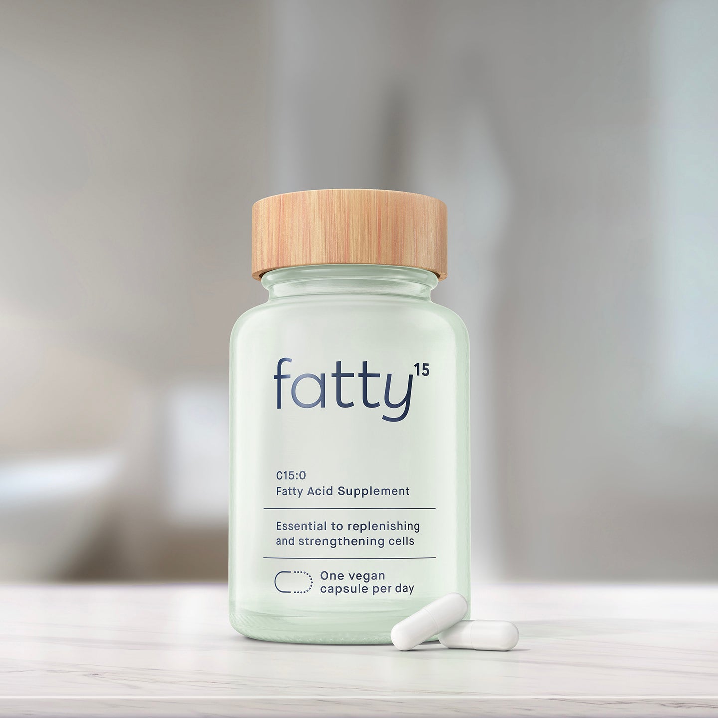 fatty15 replacement glass bottle