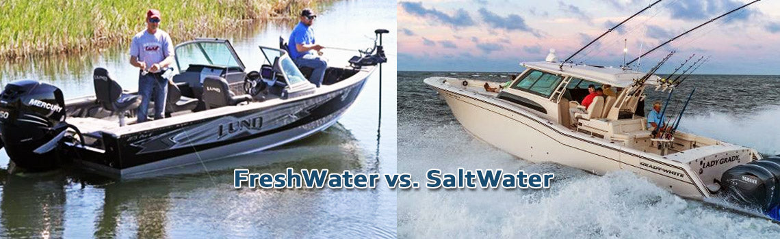 Boat Washing Freshwater verse Saltwater