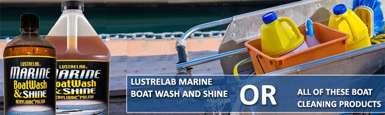 Replace All Boat Washing Supplies with 1 Marine Boat Wash and Shine