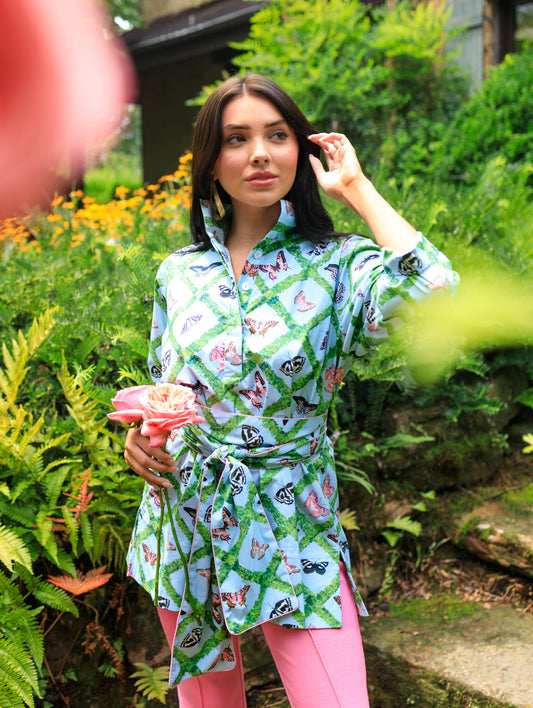 Bria Dress-Botanical Library Collection