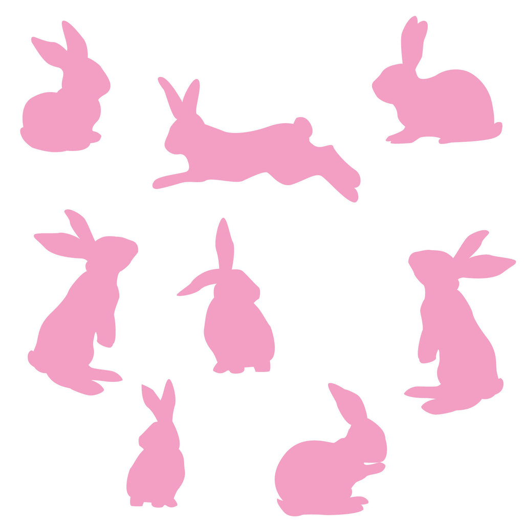 decals uk for wall bedroom Rabbits Stickers wallstickers.co.uk of Set Wall