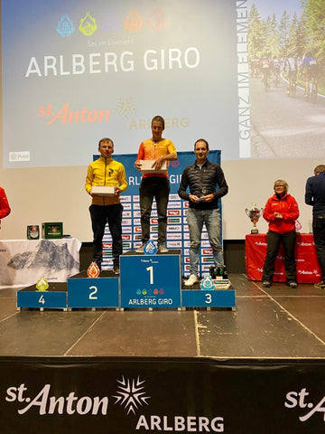 Tim Podlogar Arlberg Giro 2nd place