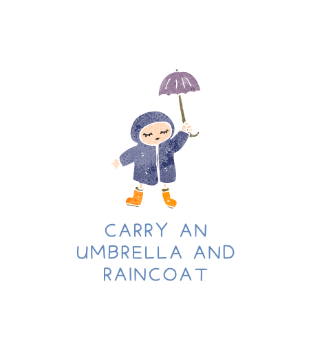 carry an umbrella