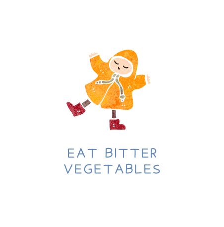 eat bitter vegetables