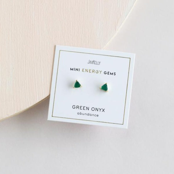 Mini Energy Gem - Green Onyx