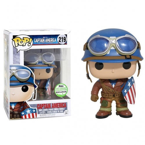 Funko PoP! Captain America The First Avenger Captain America with Prot –  Poptopia