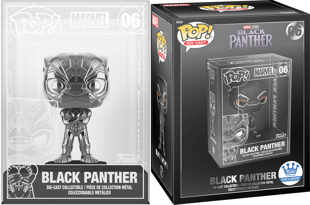 Panther Die-Cast Funko Exclusive Limited Edition Chase Funko — Pop Hunt Thrills
