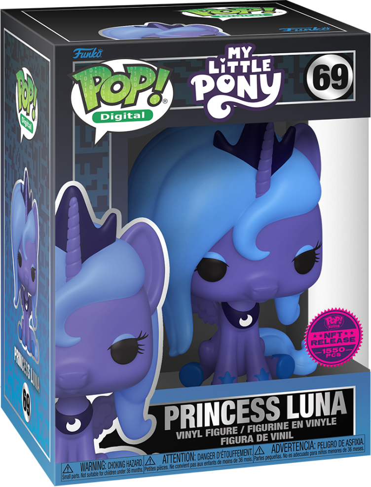 Princess Luna #69 Pcs) Funko Pop! Digital My Little — Hunt Thrills