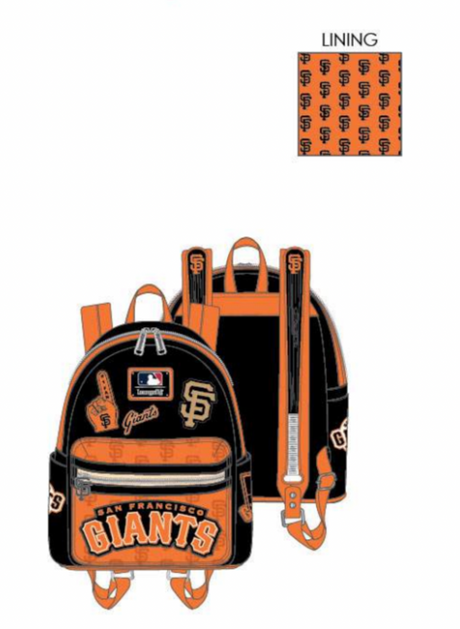 MLB San Francisco Giants Stadium Crossbody Bag with Pouch