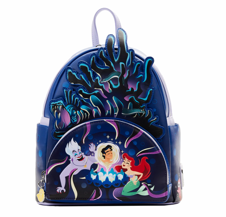 Backpack Disney Villains Glow-in-the-Dark From The Loungefly Collection ...