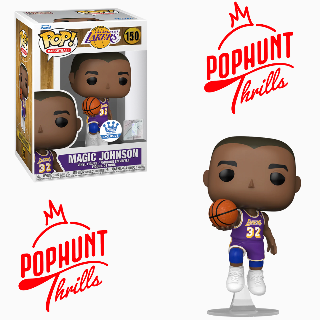 Funko Pop! NBA Basketball - Magic Johnson 1992 Team USA Jersey 10 #12