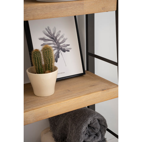 Cuadro planta Grey fern en librero alto Kotta | Koketto Home