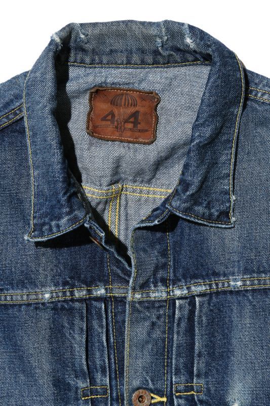 JELADO 44Denim Jacket Vintage Finish(44デニムジャケットヴィンテージフィニッシュ) Fade  Indigo【JP42440】