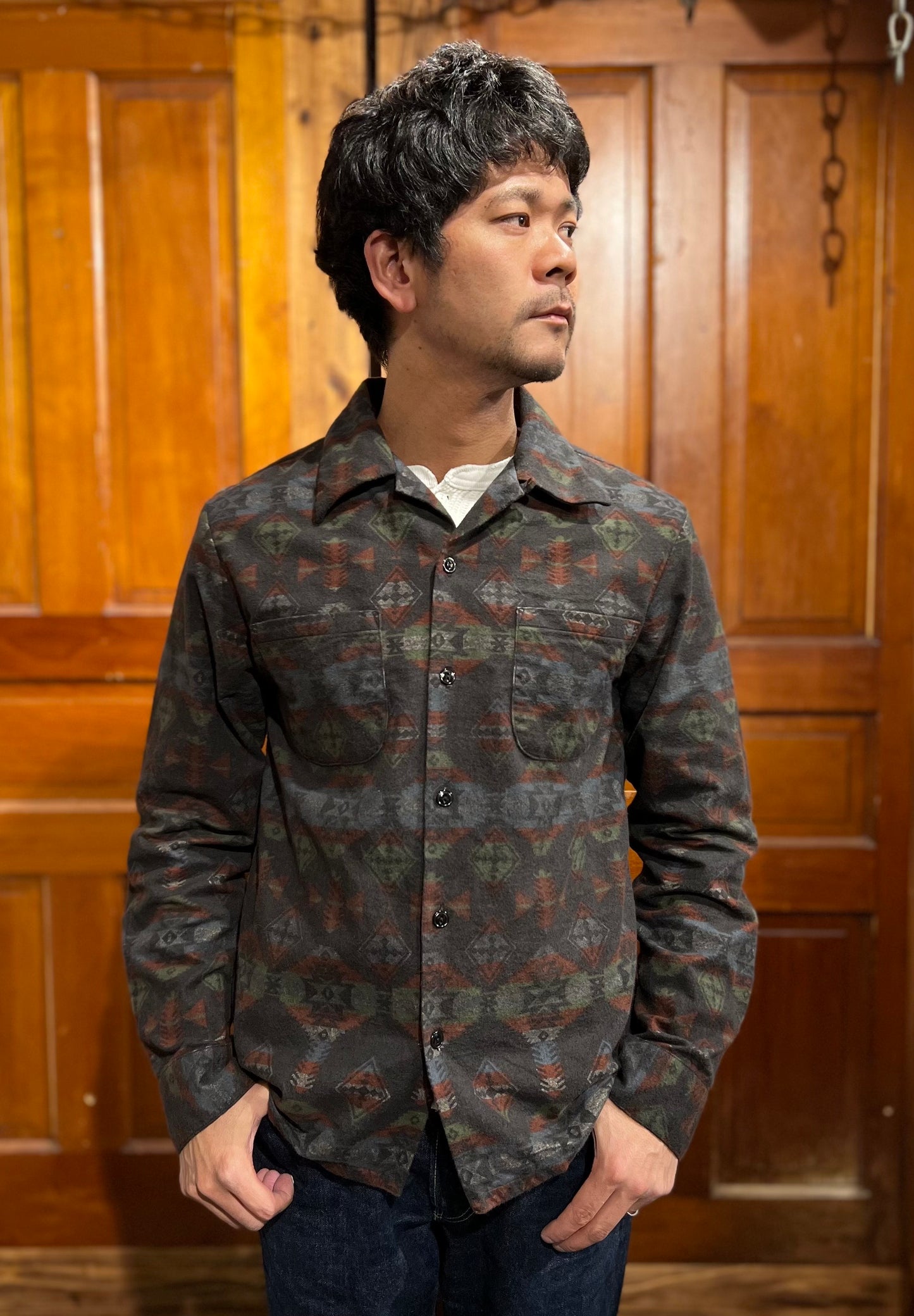 配送日指定可 ジェラード 長袖シャツ JELADO SG73103 Westcoast Shirt