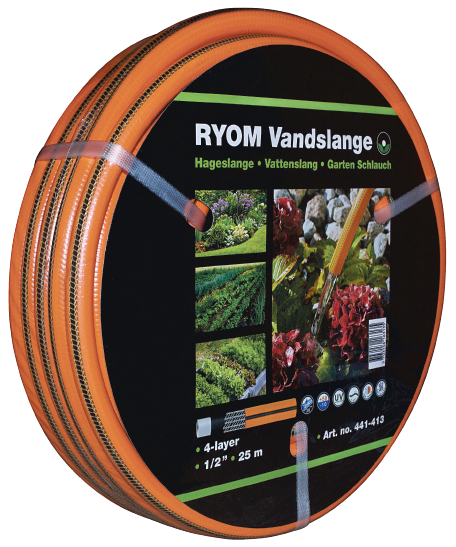 Billede af Vandslange 1/2" - 25 meter med 4-lags armering