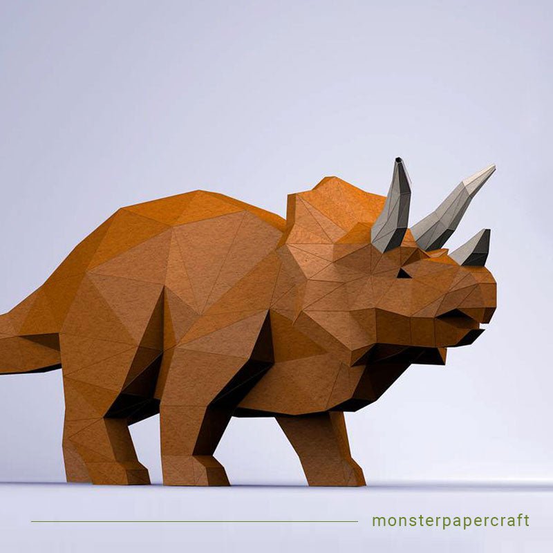 Billede af DIY/gør det selv Dinosaur - Triceratops