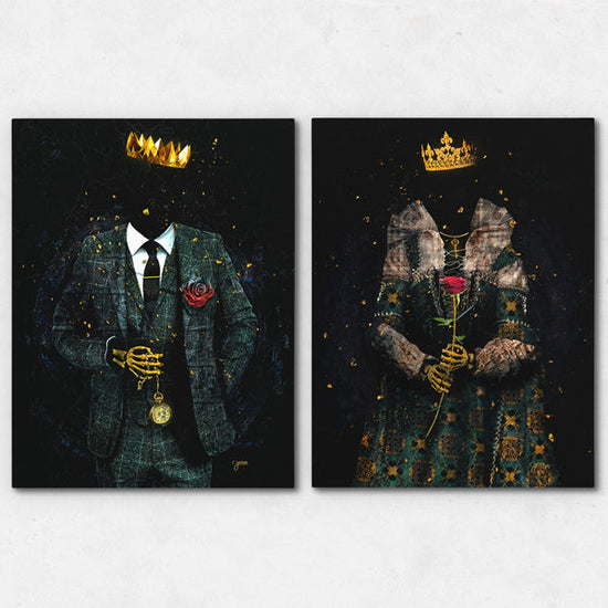 13 Stunning King and Queen Paintings You'll Love! - Thedopeart