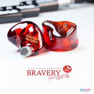 人気No.1 SeeAudio bravery SeeAudio Anniversary bravery Edition