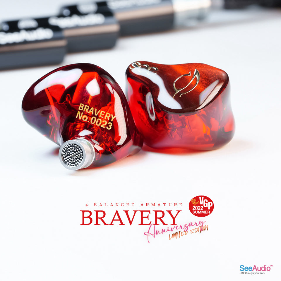 SeeAudio Bravery Anniversary Edition 赤-