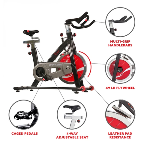 sunny exercise bike pedals replacement