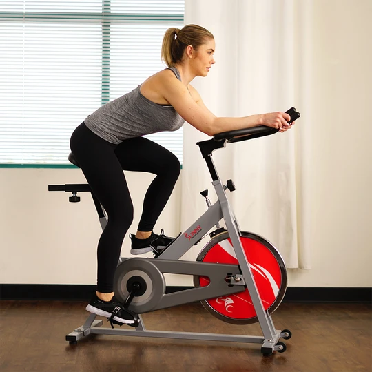 sunny health & fitness chain drive indoor cycling exercise bike stores