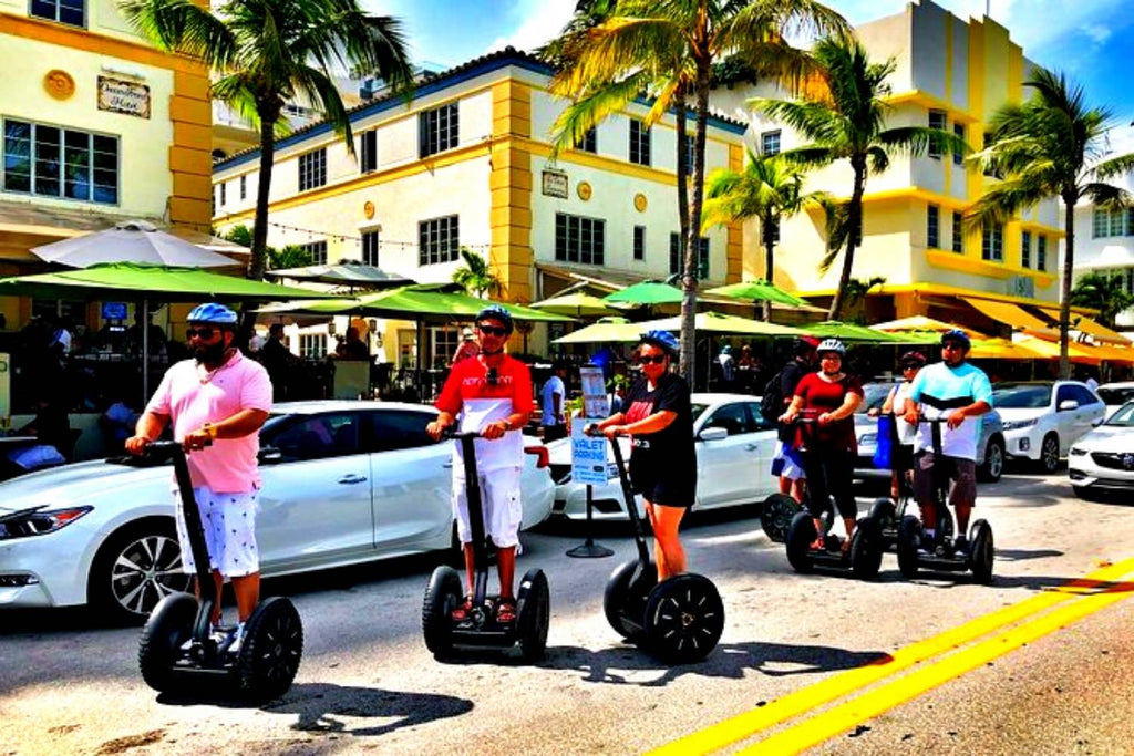 Art deco en Segway à Miami