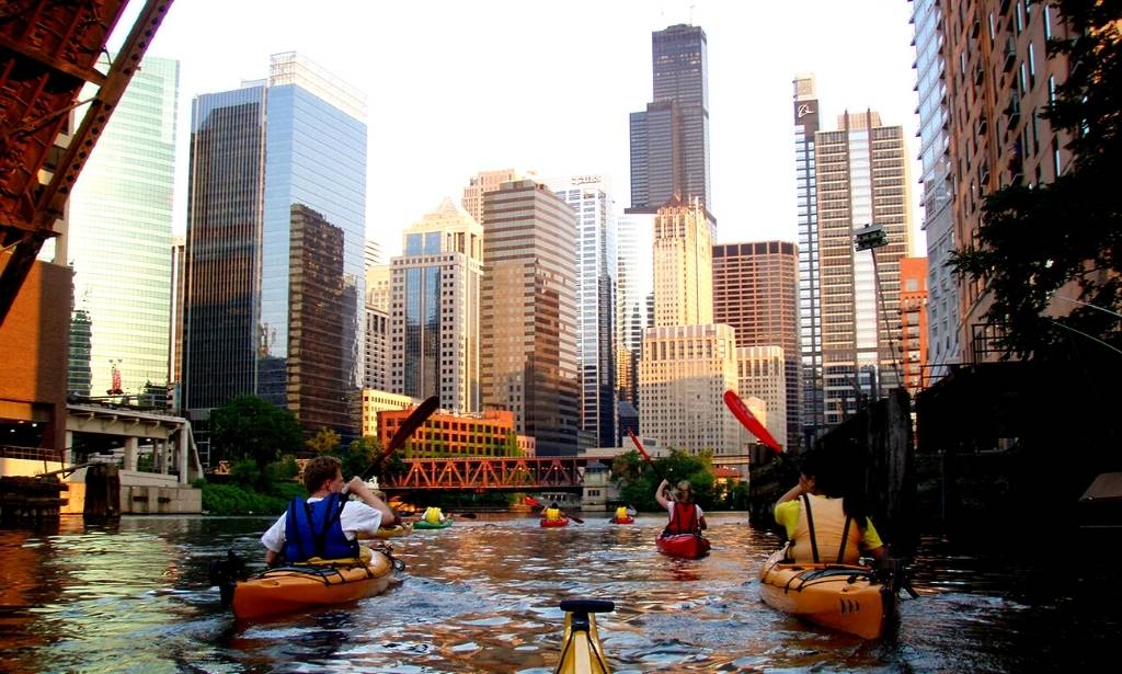 Que Faire à Chicago River en kayak