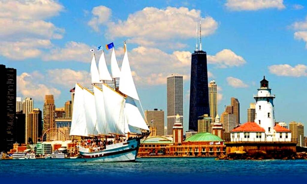 Que Faire à Chicago grand voilier Windy