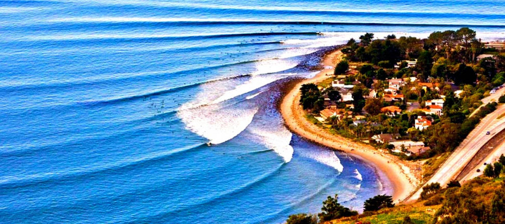 Surfer en Californie : RINCON (Santa Barbara / Ventura)