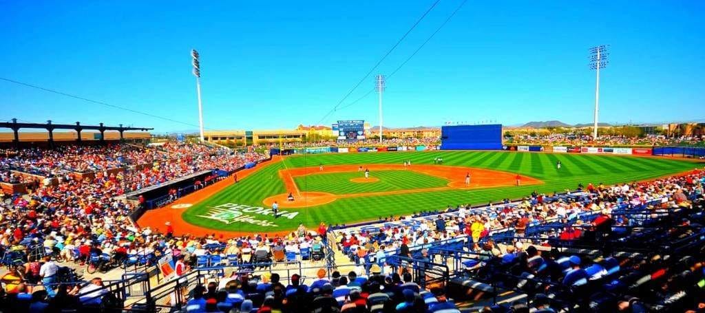 Entrainement de printemps de la MLB