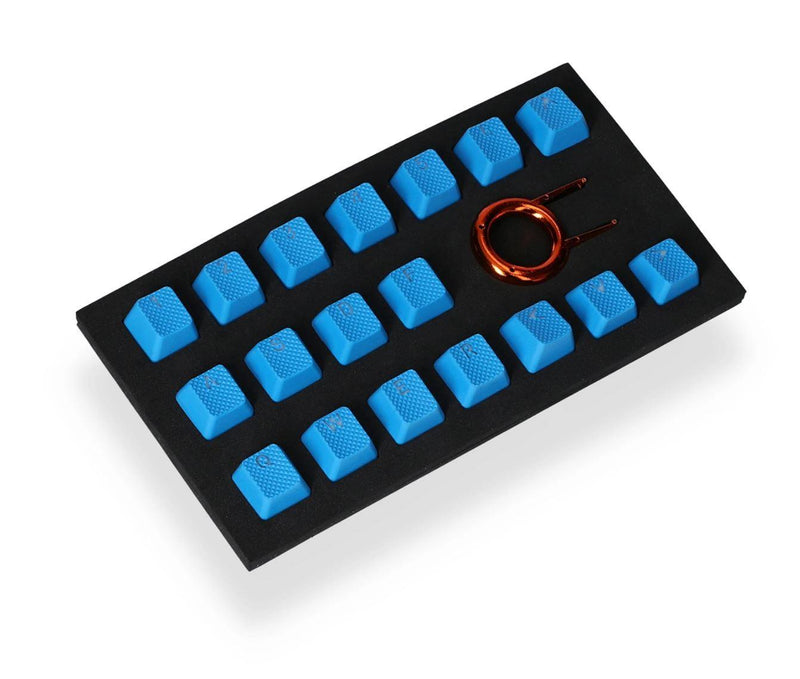 Tai-Hao MX Switches 18-key Rubberised Backlit Gaming Keycap Set - Sky Blue - Playtech