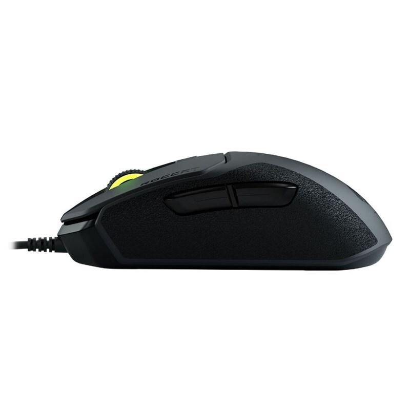 Shop Roccat Kain 100 Aimo Titan Click Rgb Gaming Mouse Black At Playtech
