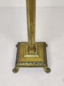 Standard lamp with Corinthian Column