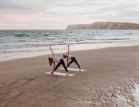 one happy yogi yoga beach