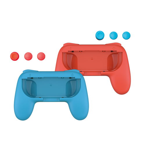 Controller-Halterung Qware Nintendo Switch Blau und Rot