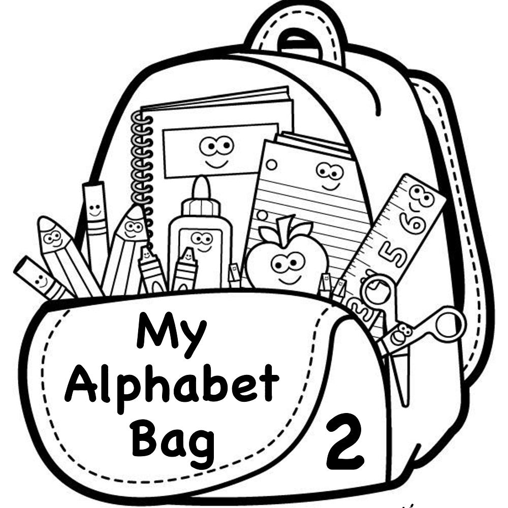 Tracing Lowercase Letters - My Alphabet Bag 2