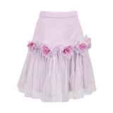 Baby Lilac Flower Skirt