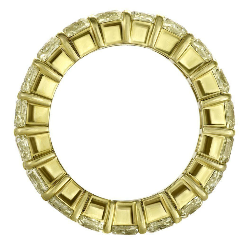 Yellow Diamond Eternity Ring – Jackson Hole Jewelry Company