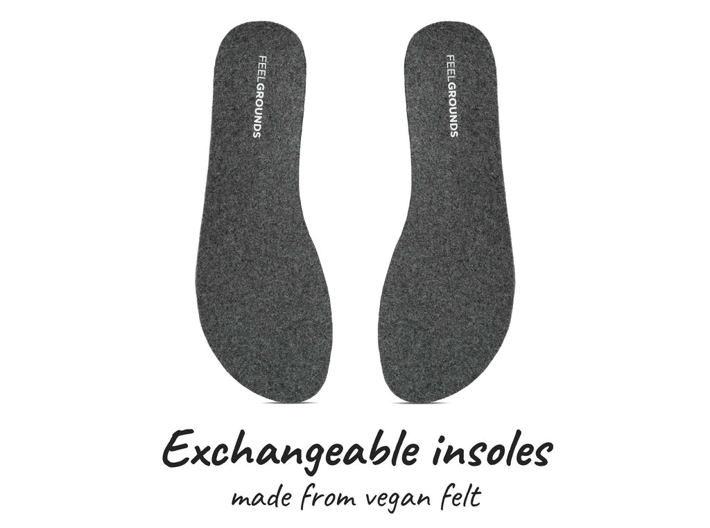 Feelgrounds Patrol Winter exchangeable felt insoles vegan