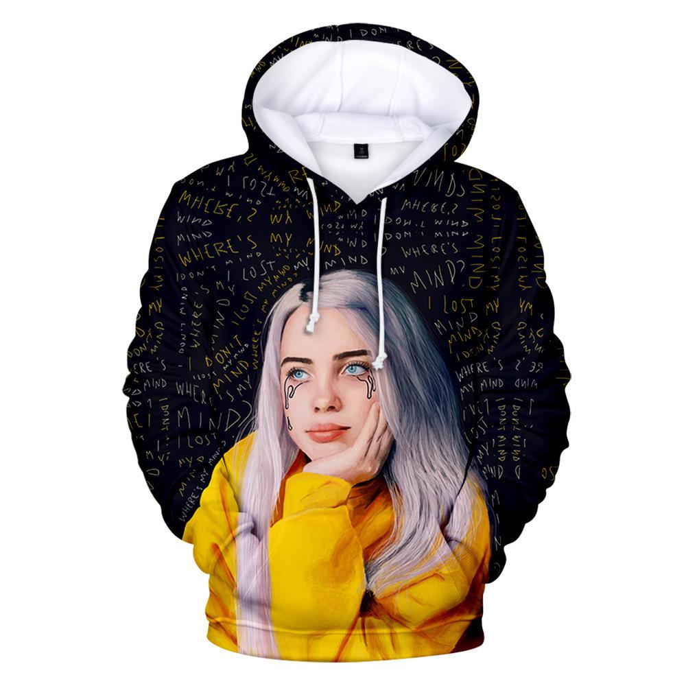 2020 New Billie Eilish 3D Hoodie – mihoodie