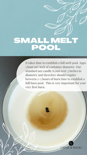Candle Melt Pool