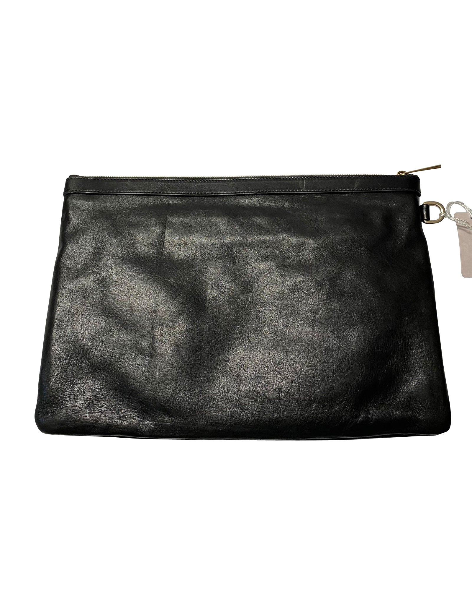 image of Jimmy Choo Derek Stars Clutch in Black Leather