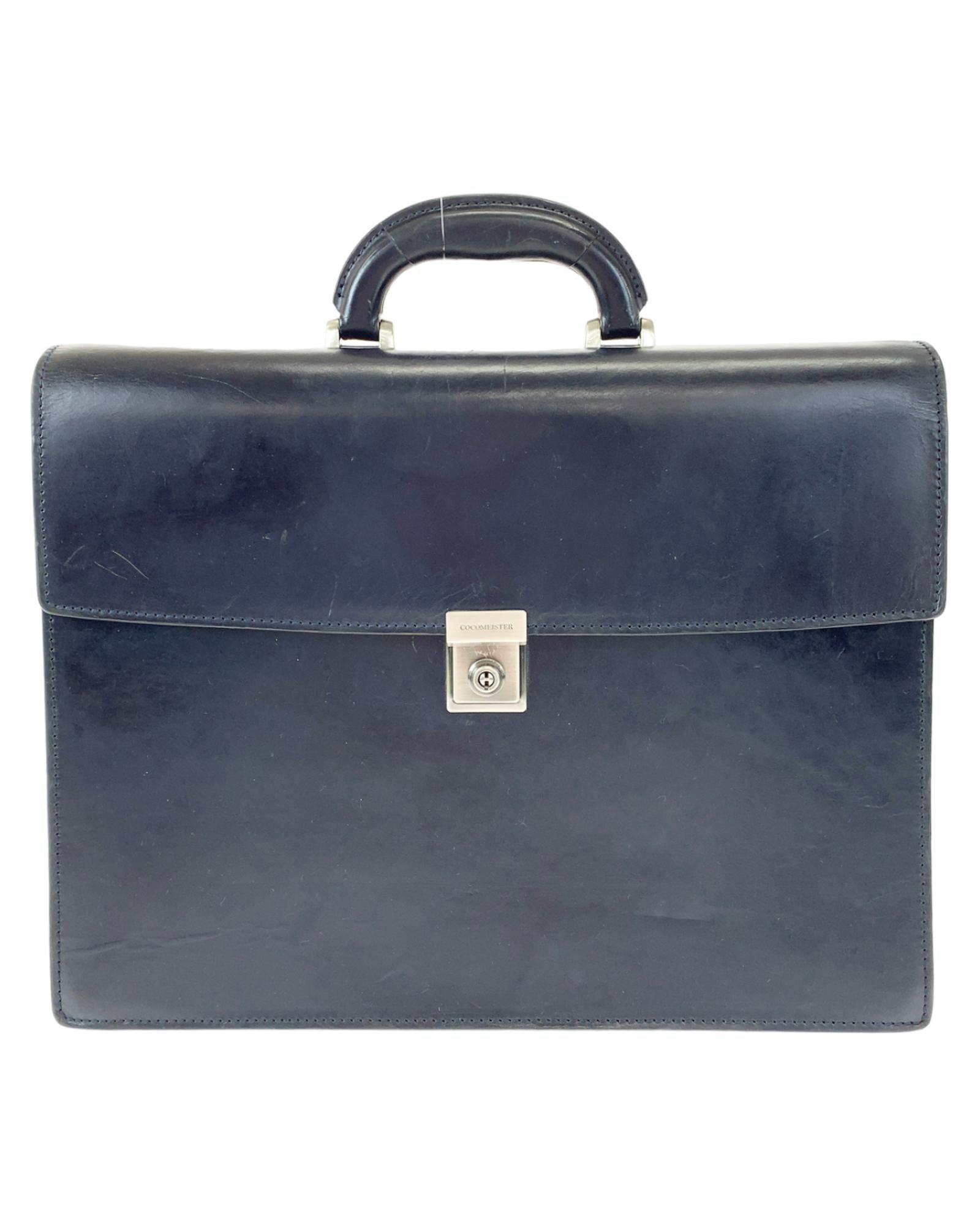 image of Classic Leather Business Briefcase