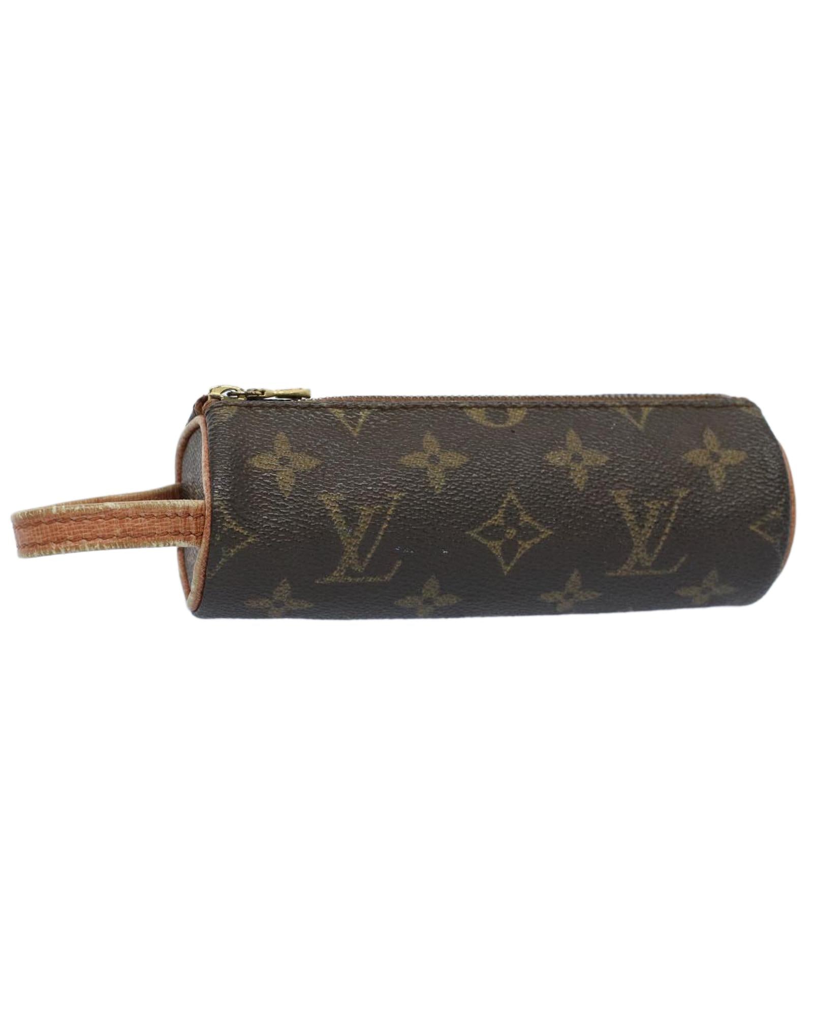 image of Golf Ball Pouch with Monogram Print.