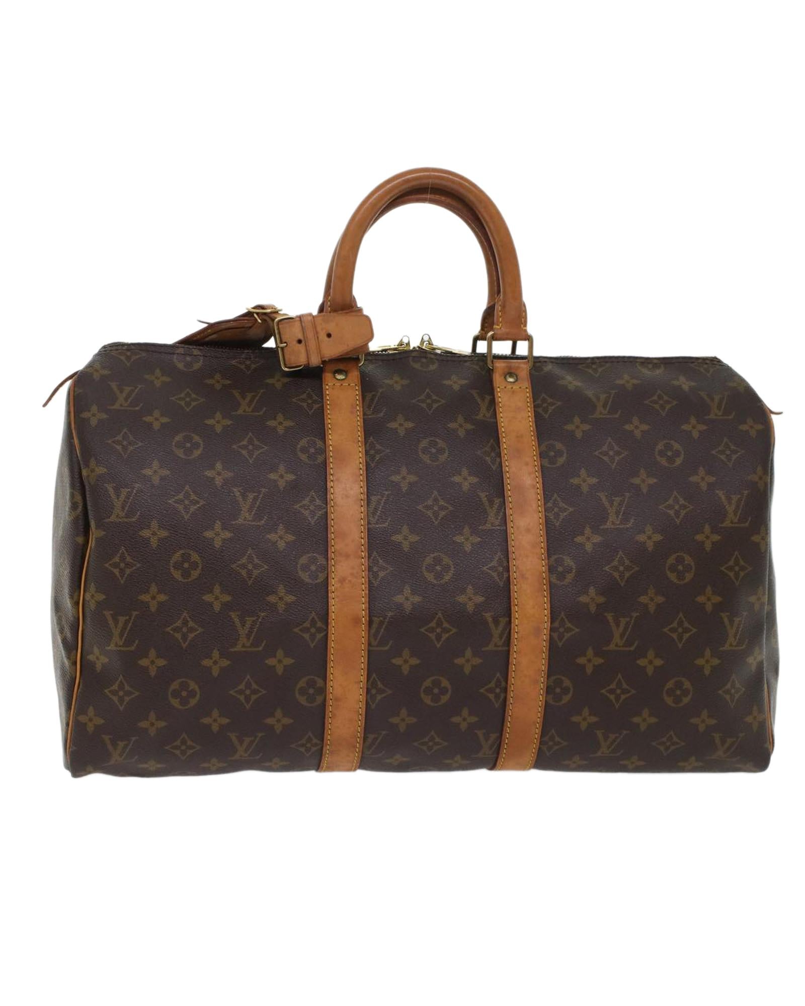 image of Monogram Canvas Boston Bag