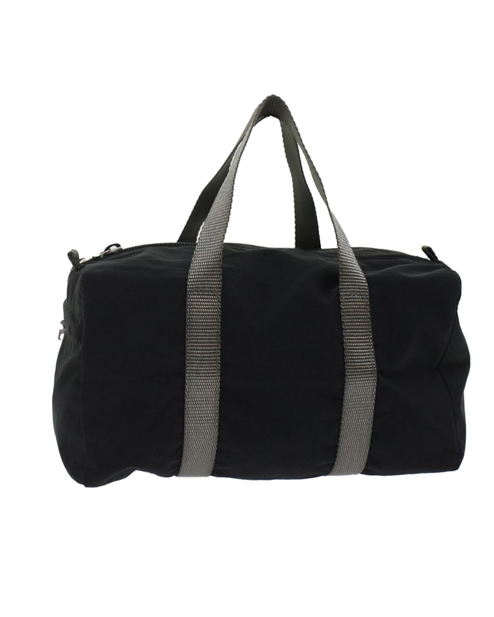 image of Black Nylon Sports Hand Bag