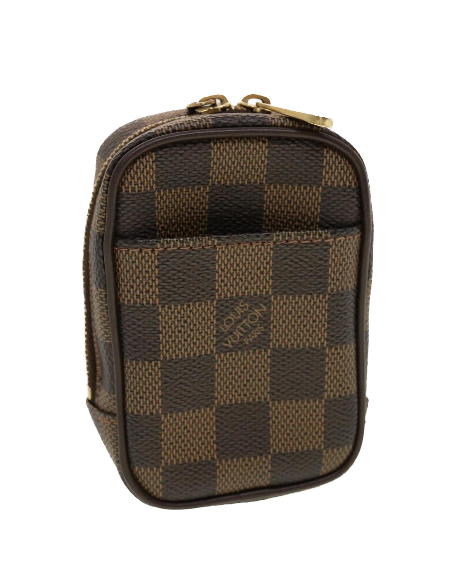 image of Damier Ebene Pouch with Okapi Design - LV Auth