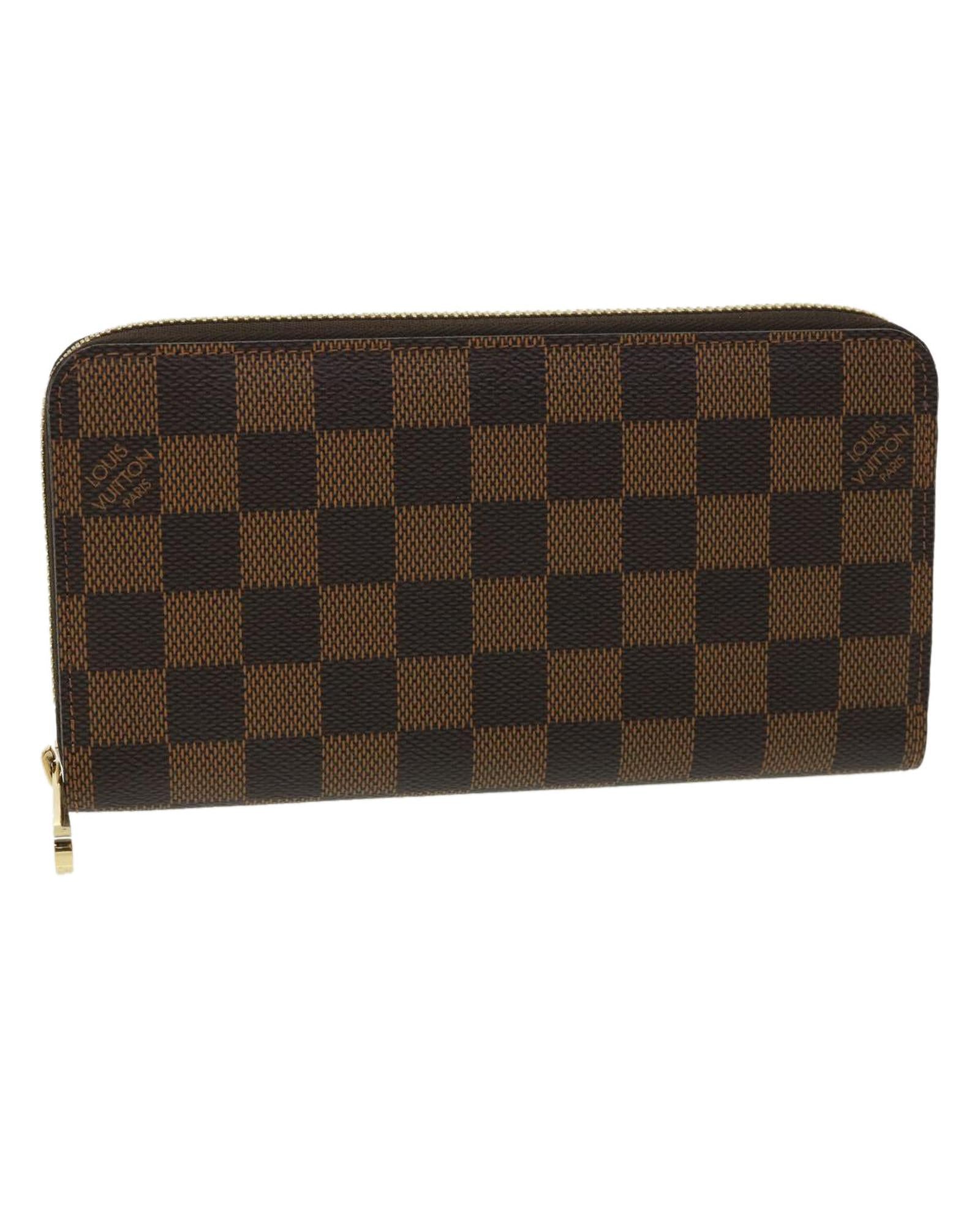 image of Damier Ebene Zippy Wallet Long Wallet