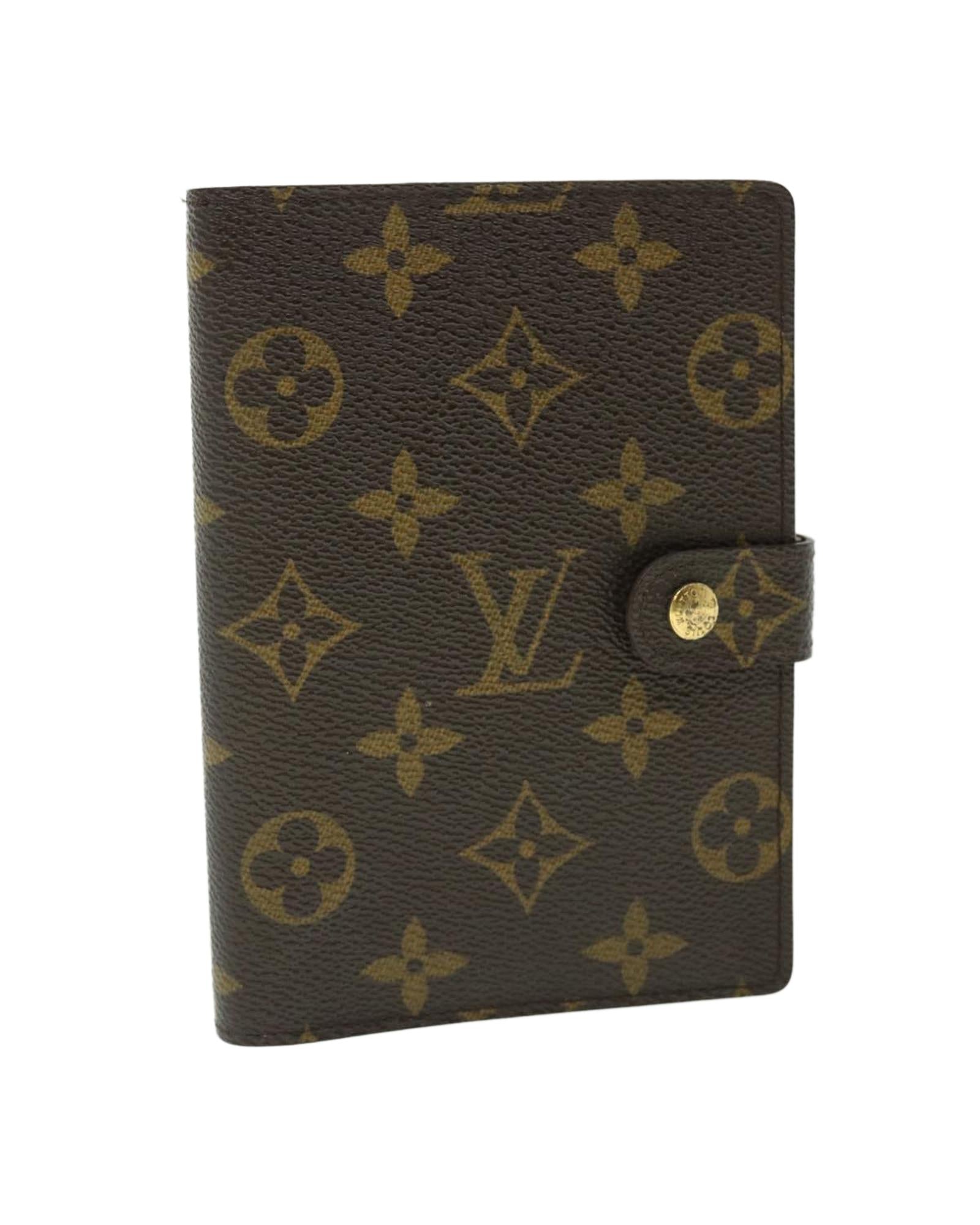 Image of Authentic Monogram Agenda PM Day Planner Cover